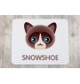 Chat des neiges - tapis de souris de la marque Art-Dog