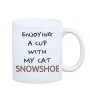 Chat des neiges - tasse avec graphisme et logo de la marque Art-Dog