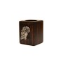 Bay Horse - wooden candlestick with a horse, a unique keepsake after the loss of a dog, handmade by Art-Dog