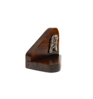 Cheval bai - chandelier en bois avec cheval, support pour bougie chauffe-plat, lieu de mémoire pour chien de la marque Art-Dog