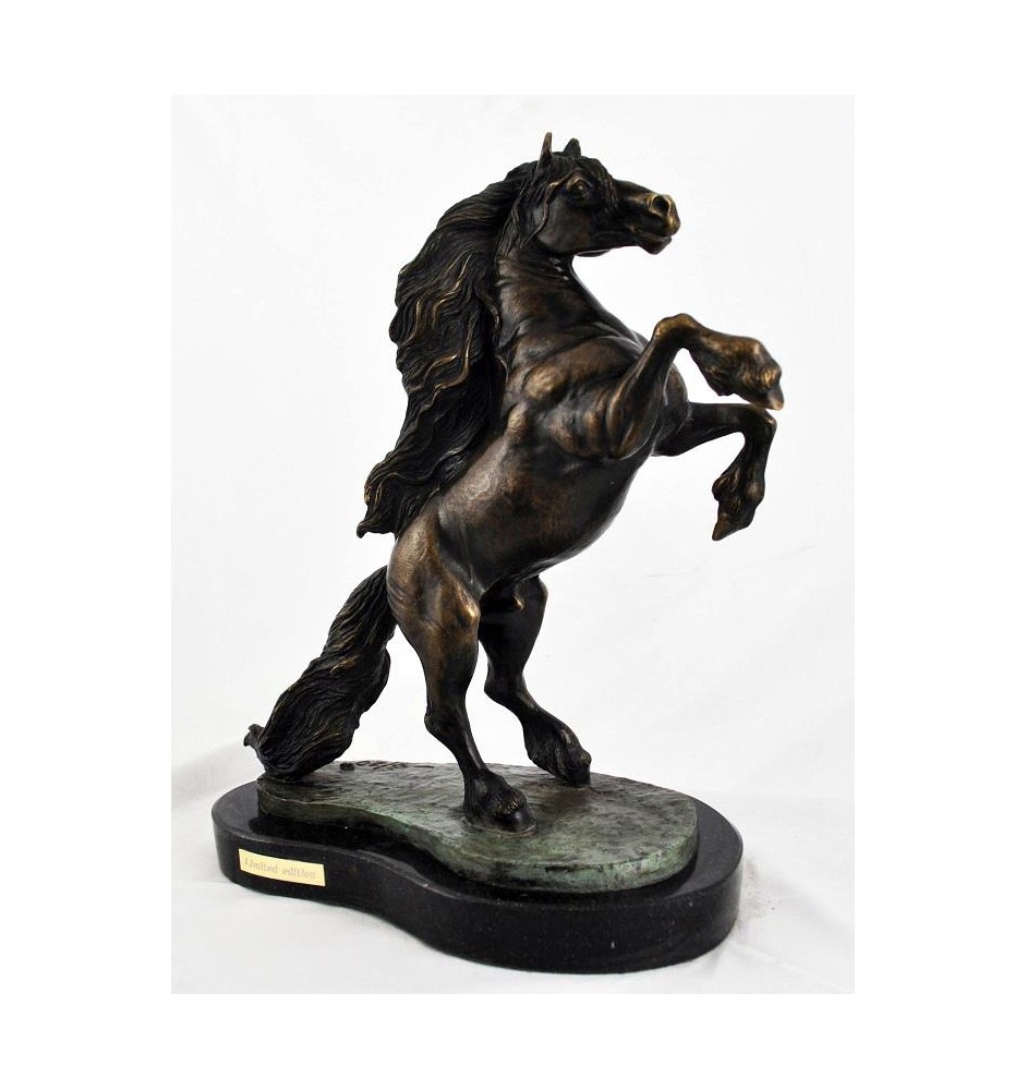 Braunes Pferd - exklusive Pferdestatue, luxuriöse Innenraumgestaltung, exklusive Edition von Figuren der Marke Art-Dog