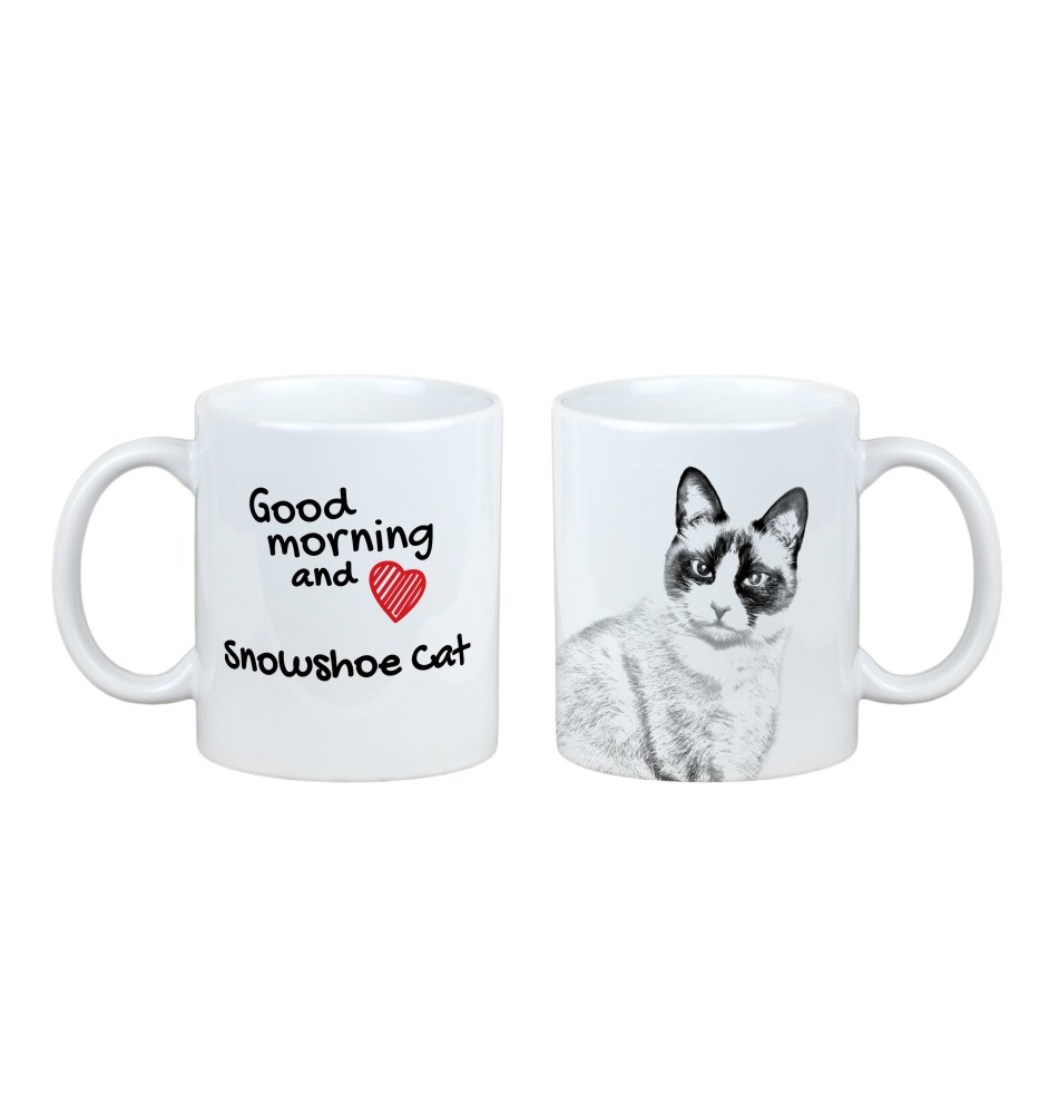 Chat des neiges - tasse avec un chat, tasse personnalisée avec impression, cadeau classique pour tous de la marque Art-Dog
