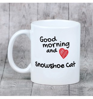 Snowshoe - cat mug, personalized mug with print, classic gift for everyone from the Art-Dog brand