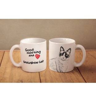 Snowshoe - cat mug, personalized mug with print, classic gift for everyone from the Art-Dog brand