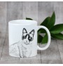 Chat des neiges - tasse avec un chat, une tasse adorable avec une illustration, un cadeau avec votre photo de la marque Art-Dog