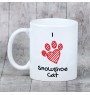 Schneeschuh - Tasse mit Katze, entzückende Tasse mit Grafik, Geschenk mit Ihrem Foto von der Marke Art-Dog