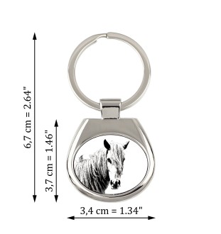 Giara Pferd - Schlüsselanhänger mit Pferd, Anhänger mit Aufdruck, personalisierter Anhänger der Marke Art-Dog