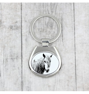 Cheval Giara - porte-clés avec un cheval, porte-clés imprimé, breloque personnalisée de la marque Art-Dog