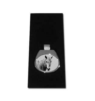 Cheval Giara - collier avec un cheval, pendentif personnalisé avec une photo, un collier unique pour femmes et hommes de la marque Art-Dog