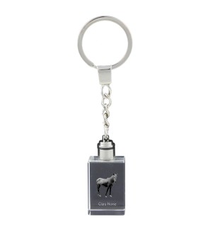 Cheval Giara - Pendentif en cristal avec photo de cheval, pendentif lumineux, cadeau unique de la marque Art-Dog