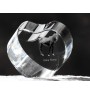 Cheval Giara - une photo de cheval dans un cristal, un cœur en cristal, un cadre exceptionnel avec une photo de la marque Art-Dog