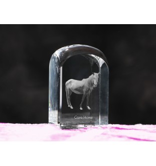 Koń z Giara kryształ pieczątka z koniem Art-Dog