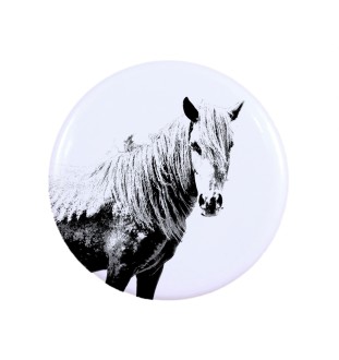 Giara Horse - magnet with a horse, a unique imprint of the Art-Dog horse brand