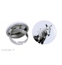 Cheval Giara - Bague de collection avec l'image d'un cheval, produit fait à la main, marque Art-Dog