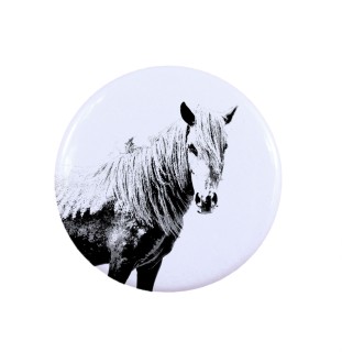 Cheval Giara - Bague de collection avec l'image d'un cheval, produit fait à la main, marque Art-Dog