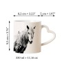 Cheval Giara - tasse avec chien, une tasse adorable avec une anse en forme de cœur, un cadeau universel de la marque Art-Dog