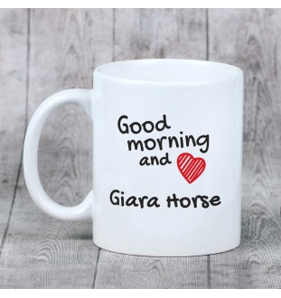 Cheval Giara - tasse avec chien, tasse personnalisée avec impression, cadeau classique pour tous de la marque Art-Dog