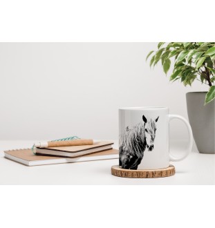 Cheval Giara - tasse avec un cheval, tasse avec une photo, cadeau personnalisé de la marque Art-Dog