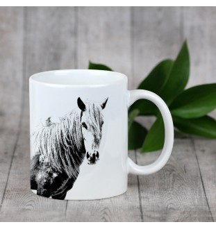 Cheval Giara - tasse avec un cheval, une tasse joyeuse pour les amoureux des chiens, un cadeau personnalisé de la marque Art-Dog