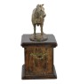 Hanoverian Horse - urn for horse ashes, urn with a statuette, elegant urn with a horse from the Art-Dog brand