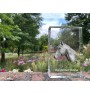 Holsteiner Horse - crystal with a picture of a horse, photo in glass, modern exhibition of Art-Dog brand photo