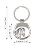 Henson Horse - keychain with a horse, keychain with a print, personalized pendant from the Art-Dog brand