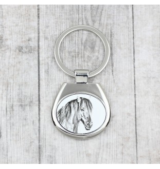 Henson Horse - keychain with a horse, keychain with a print, personalized pendant from the Art-Dog brand