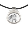 Henson Horse - horse necklace, personalized pendant with a photo, unique necklace for women and men by Art-Dog brand