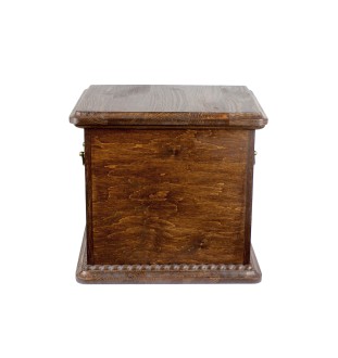 Hanoverian Horse - urn for horse ashes with a statuette, personalized urn with engraving, large box for horse ashes from the Art-Dog brand