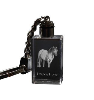 Cheval Henson - Pendentif en cristal avec photo de cheval, pendentif lumineux, cadeau unique de la marque Art-Dog