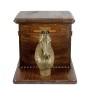 Hanoverian Horse - urn for horse ashes, large urn with a horse bust, horse ashes box by Art-Dog brand