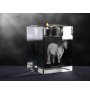 Henson Horse - Candle holder with picture of a horse, crystal tealight holder, personalised gift by Art-Dog brand