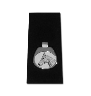 Cheval Holsteiner - collier avec un cheval, pendentif personnalisé avec une photo, un collier unique pour femmes et hommes de la marque Art-Dog
