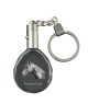Holsteiner Horse - pendant with a picture of a horse, crystal key ring in a gift box, unique gift by Art-Dog brand
