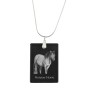 Cheval Henson - Crystal pendant with horse, silver necklace with photo, personalised pendant by Art-Dog brand