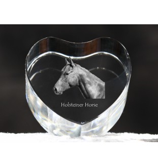 Koń holsztyński, Holsteiner serce kryształowe z koniem Art-Dog