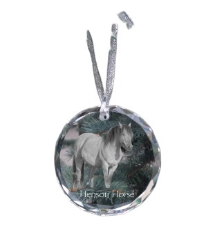 Koń Henson medal kryształowy z koniem Art-Dog