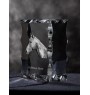Holsteiner Horse - kryształ ze zdjęciem konia, szklana statuetka ze zdjęciem, wyjątkowa ramka ze zdjęciem marki Art-Dog