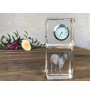Cheval Henson - montre en cristal avec photo, photo de cheval dans le cristal, horloge de bureau personnalisée de la marque Art-Dog