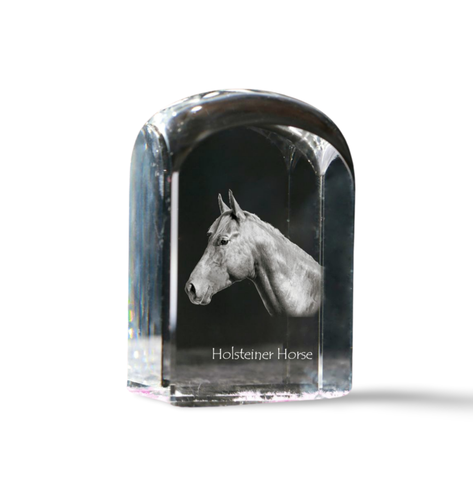 Koń holsztyński, Holsteiner kryształ pieczątka z koniem Art-Dog