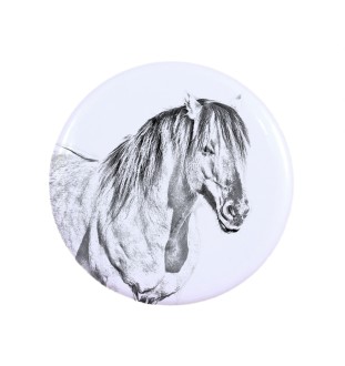 Henson Horse - magnet with a horse, a unique imprint of the Art-Dog horse brand