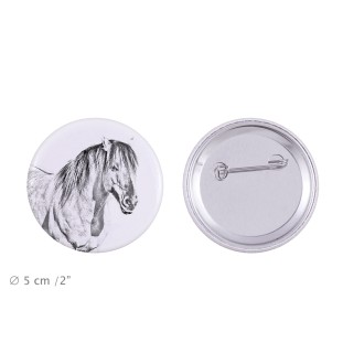 Henson Horse - magnet with a horse, a unique imprint of the Art-Dog horse brand