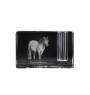 Henson Horse - Pen stand, crystal organiser with picture of a horse, unique desk decoration by Art-Dog brand