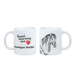 Henson-Pferd - Tasse mit Hund, personalisierte Tasse mit Druck, klassisches Geschenk für jeden von der Marke Art-Dog.