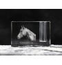 Holsteiner Horse - Pen stand, crystal organiser with picture of a horse, unique desk decoration by Art-Dog brand