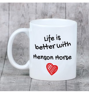 Henson Horse - mug with a horse, mug with a photo, personalized gift from the Art-Dog brand