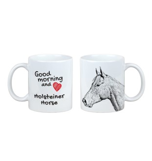 Cheval Holsteiner - tasse avec chien, tasse personnalisée avec impression, cadeau classique pour tous de la marque Art-Dog