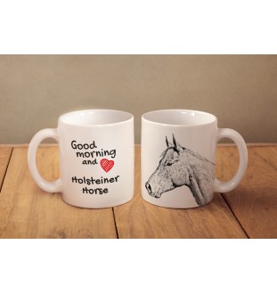 Holsteiner Horse - cup with a dog, personalized cup with a print, a classic gift for everyone from the Art-Dog brand
