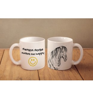 Henson Horse - cup with a horse, a cheerful cup for a dog lover, a personalized gift from the Art-Dog brand