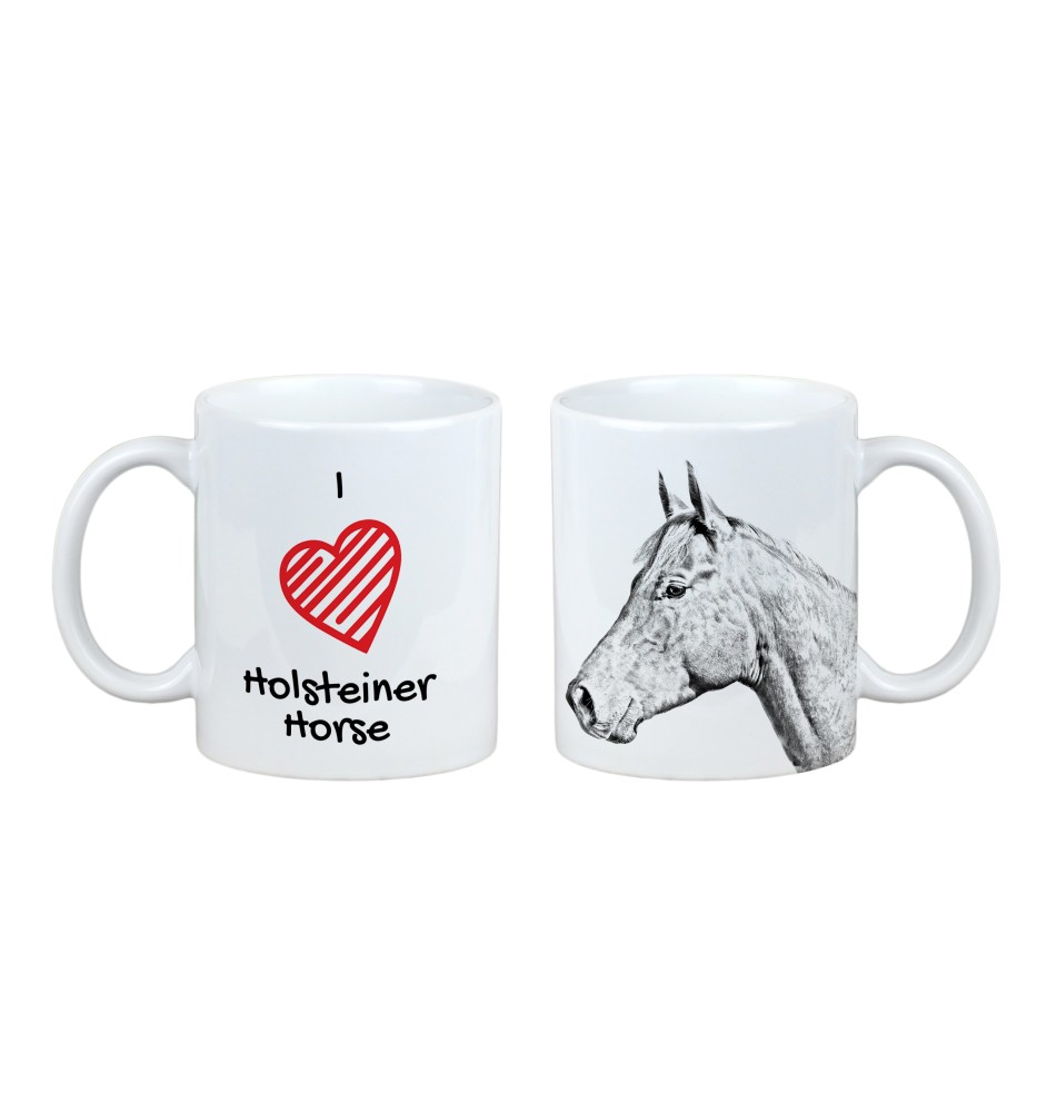 Holsteiner Pferd - Tasse mit Pferd, niedliche Tasse mit Grafik, Geschenk mit Ihrem Foto von der Marke Art-Dog